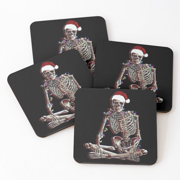 Item preview, Skeleton Antichristmas Vibes designed and sold by Benzobelly.