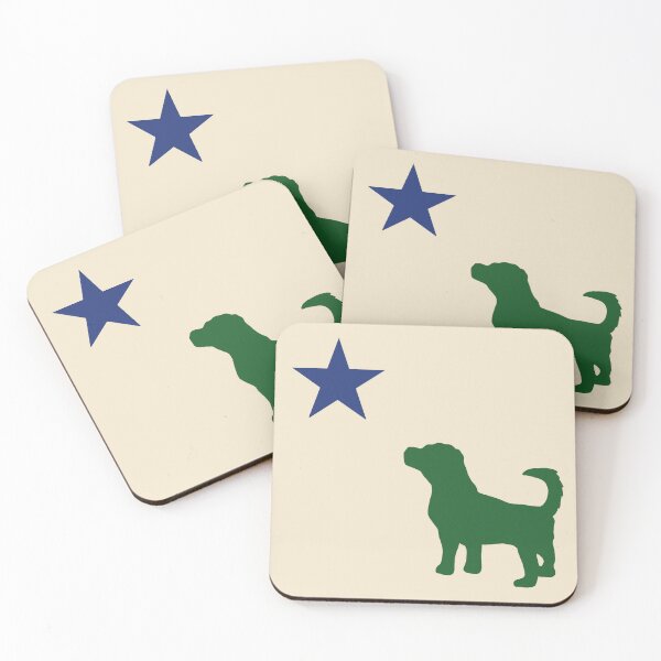 Item preview, Old Maine Flag with Puppy designed and sold by Gloomlight.