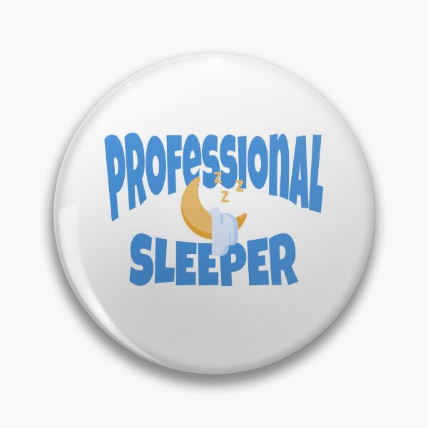 Item preview, Professional Sleeper funny illustration moon blanket sleep design hobby sleeping designed and sold by ArtisanTeeShop.