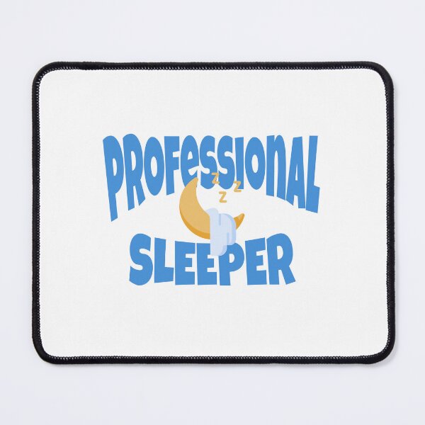 Item preview, Professional Sleeper funny illustration moon blanket sleep design hobby sleeping designed and sold by ArtisanTeeShop.
