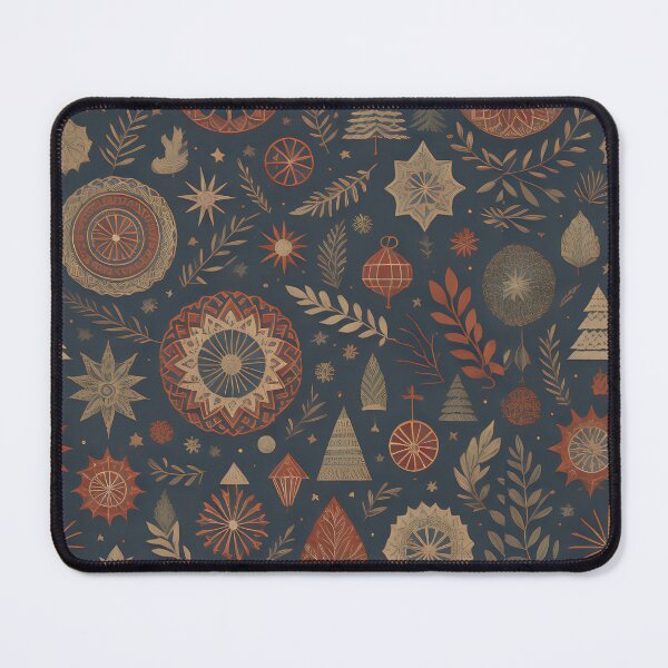 Item preview, CHRISTMAS FOLKLORISTIC PATTERN, VINTAGE ELEGANT GIFT designed and sold by Meandmyshop.
