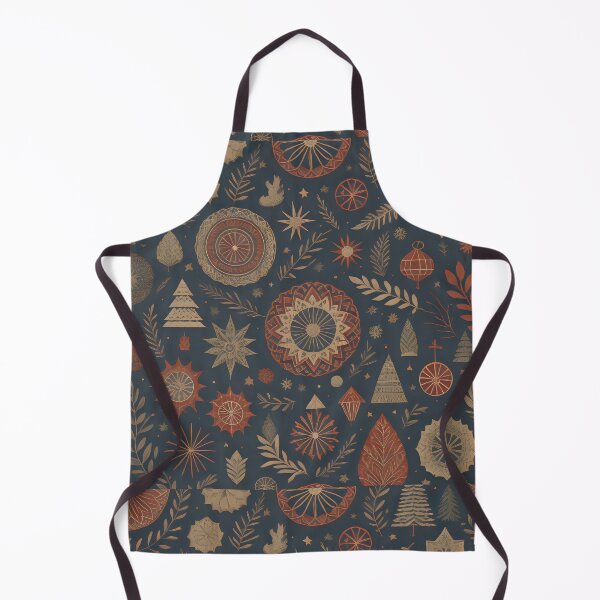 Item preview, CHRISTMAS FOLKLORISTIC PATTERN, VINTAGE ELEGANT GIFT designed and sold by Meandmyshop.