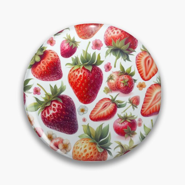Item preview, Strawberry pattern. designed and sold by growing-mom.