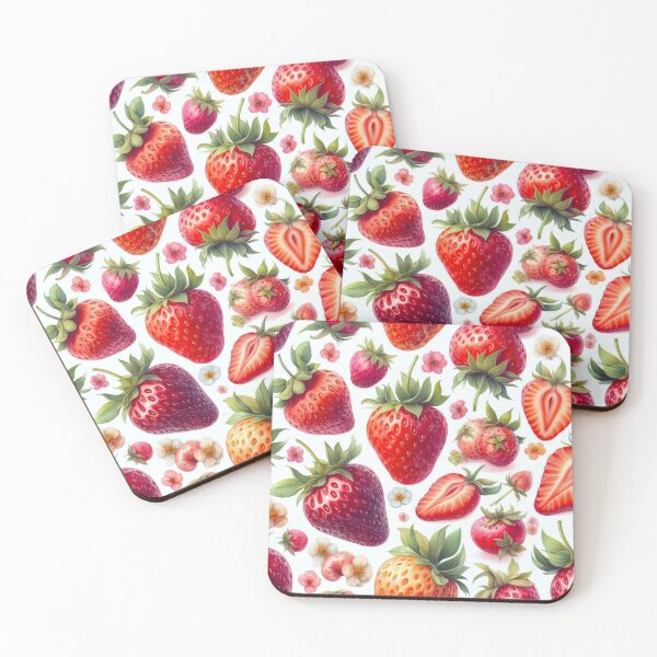 Item preview, Strawberry pattern. designed and sold by growing-mom.