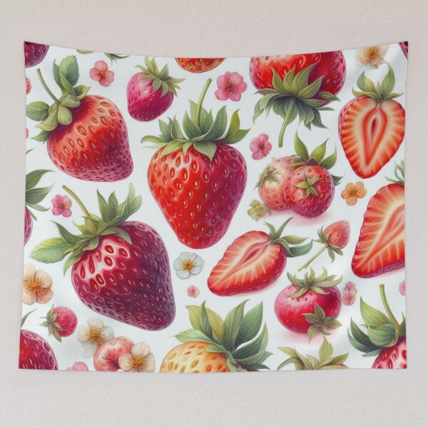 Item preview, Strawberry pattern. designed and sold by growing-mom.