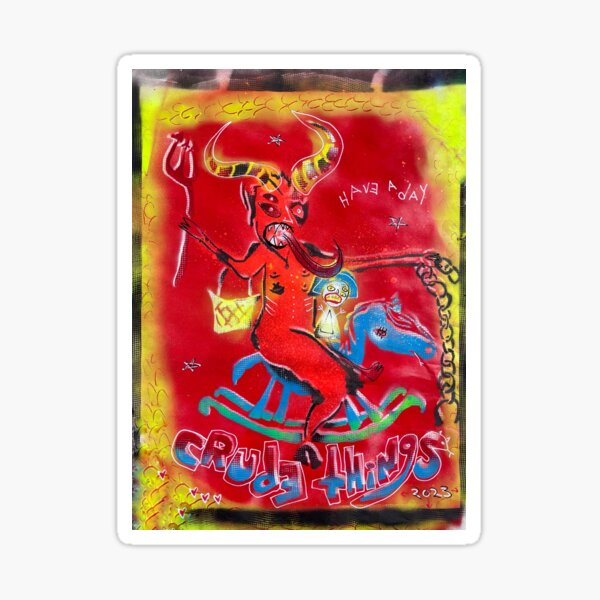 Item preview, Krampus Holiday Art designed and sold by lana guerra.