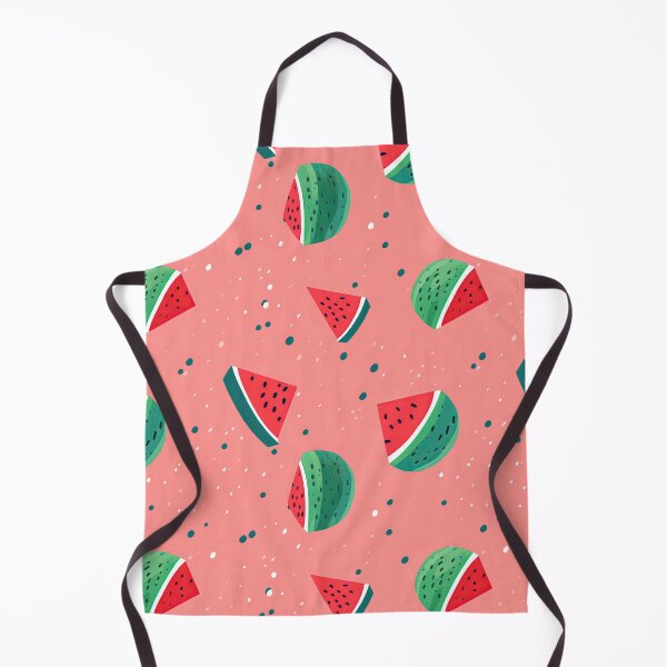 Item preview, Summer Watermelon Splash Seamless Pattern designed and sold by Purr- Paradise.