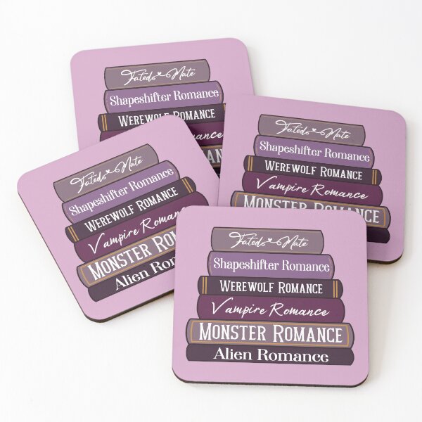 Item preview, Paranormal Romance Books and Tropes - Pink Background designed and sold by Thelunarwoodco.