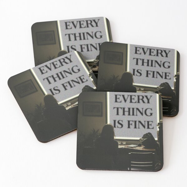 Item preview, Every Thing Is Fine designed and sold by GawkArt.