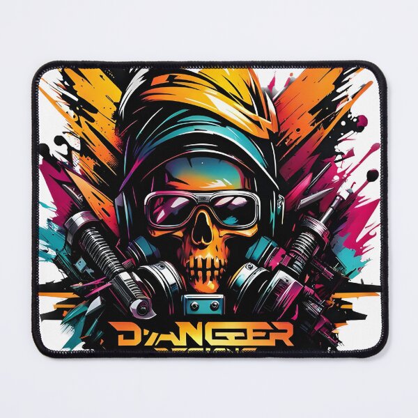 Item preview, Dirk Danger Skull designed and sold by Dirk Danger Designs.