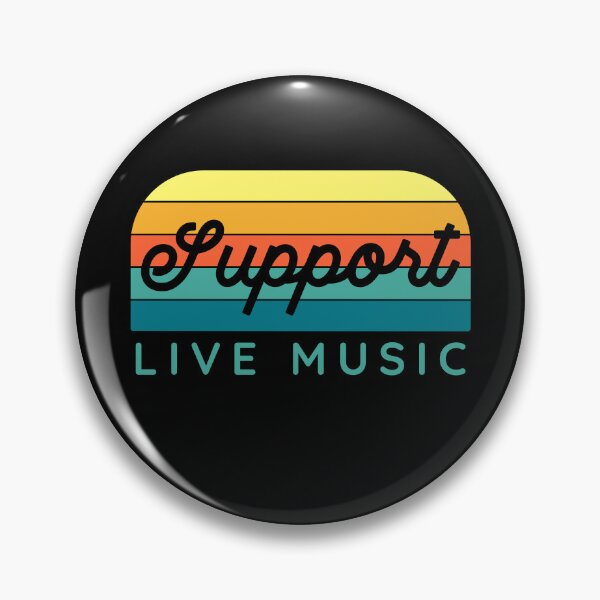 Item preview, Support Live Music designed and sold by lizardisland.