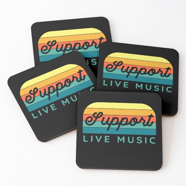 Item preview, Support Live Music designed and sold by lizardisland.
