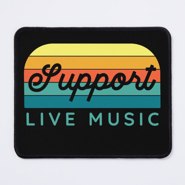 Item preview, Support Live Music designed and sold by lizardisland.