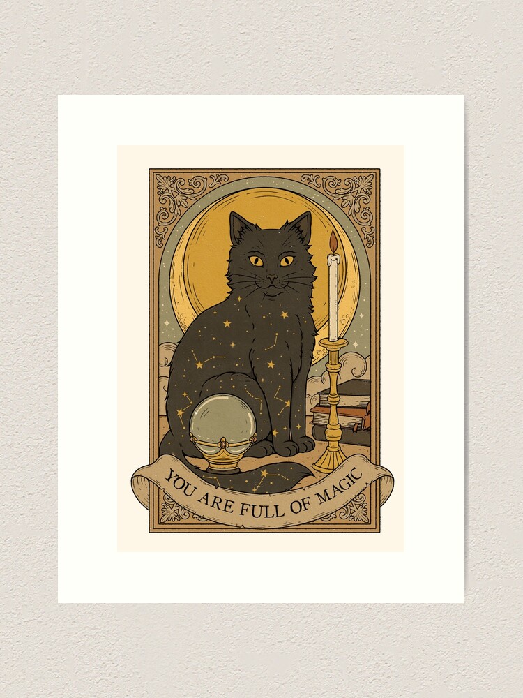 Thumbnail 1 of 3, Art Print, Full of Magic designed and sold by thiagocorream.