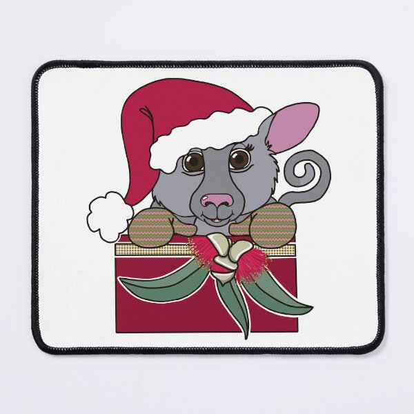 Item preview, "Ringtail Possum Santa" 1 | Aussie Christmas designed and sold by LiseHoltArt.