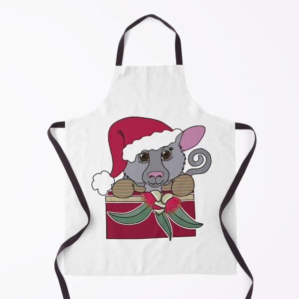 Item preview, "Ringtail Possum Santa" 1 | Aussie Christmas designed and sold by LiseHoltArt.