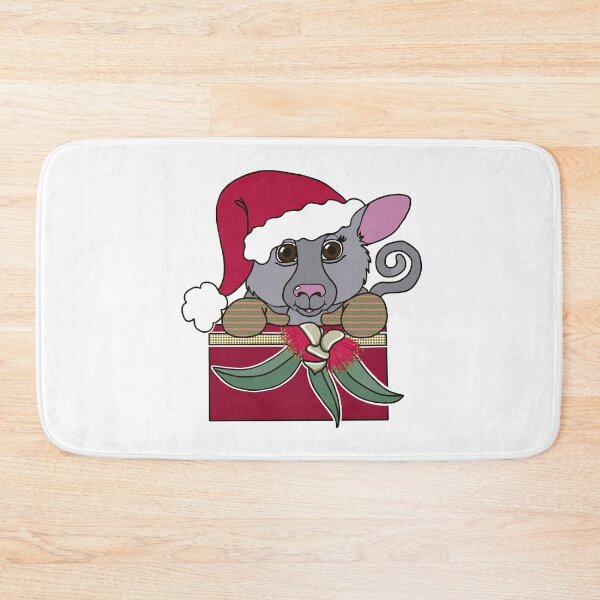 Item preview, "Ringtail Possum Santa" 1 | Aussie Christmas designed and sold by LiseHoltArt.