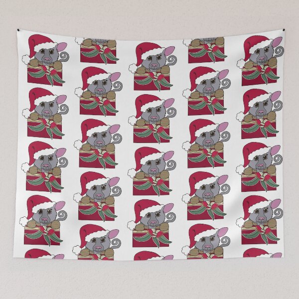 Item preview, "Ringtail Possum Santa" 1 | Aussie Christmas designed and sold by LiseHoltArt.