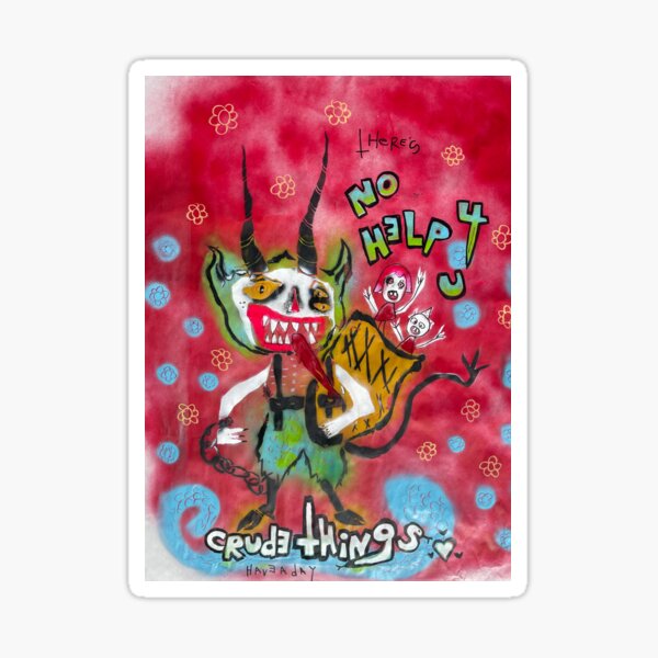 Item preview, Krampus Holiday Art designed and sold by lana guerra.