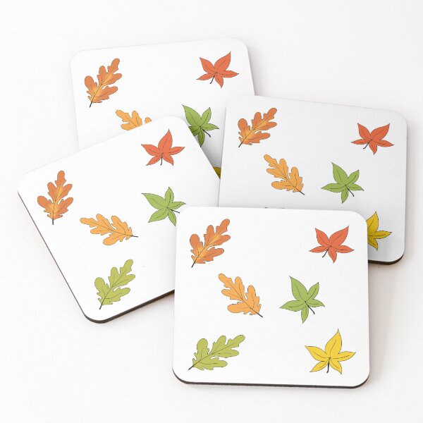 Item preview, Autumn Leaves Design Sticker Pack designed and sold by keepsketching.