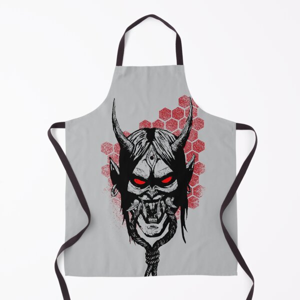 Item preview, Hannya Mask 380 - Variant - Black & White No Fill designed and sold by patricioguerra.
