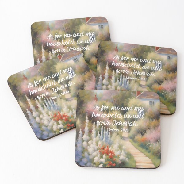 Item preview, Joshua 24:15 (House & Garden 1) designed and sold by Paper Bee Gift Shop.