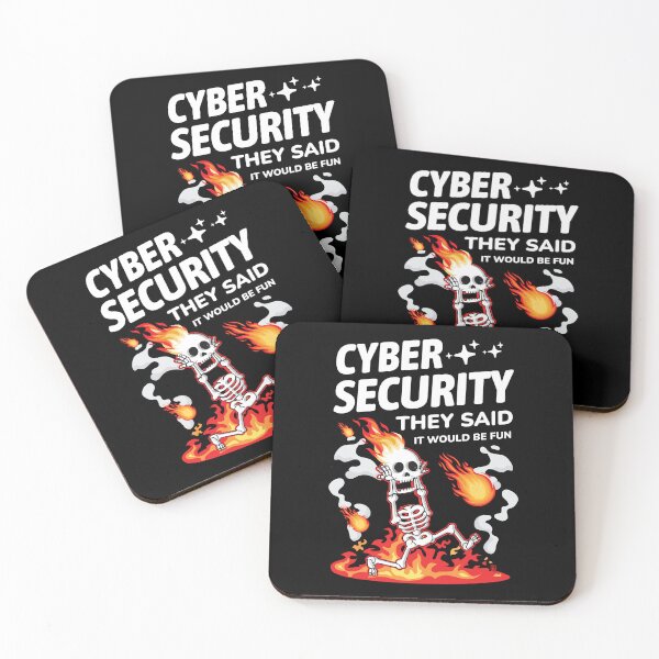 Item preview, Cyber Security They Said It Would Be Fun Funny Cybersecurity designed and sold by Uppercase Tees.