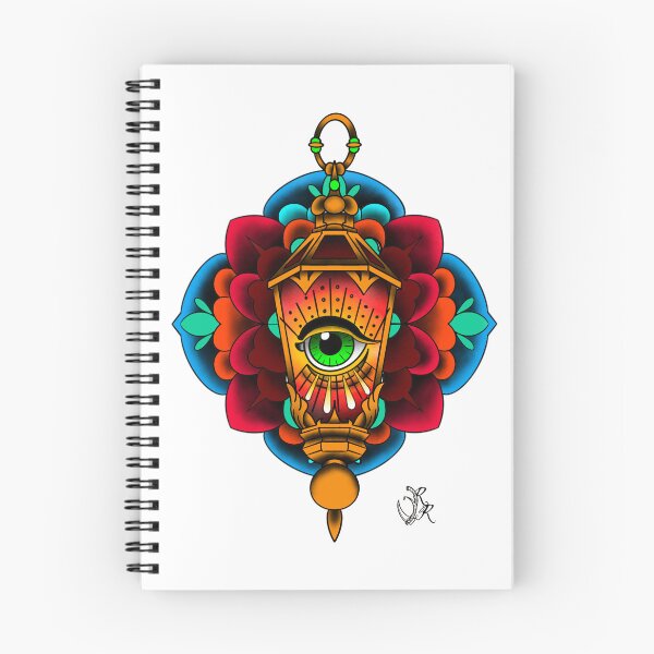 Item preview, Full color lantern with eye flash. designed and sold by ReaperRoseCo.