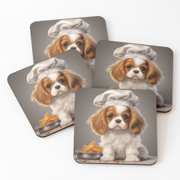 Aperçu de l'œuvre Grand Chef Chiot Cavalier King Charles Spaniel créée et vendue par Dramaqueenbee.
