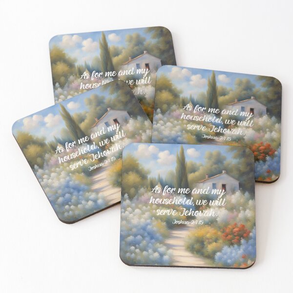 Item preview, Joshua 24:15 (House & Garden 2) designed and sold by Paper Bee Gift Shop.