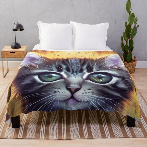 Artikelvorschau, süße Katzen, Ayahuasca, spirituelles, psychedelisches Kätzchen, Geschenk für Mama entworfen und verkauft von KreativeSouls.