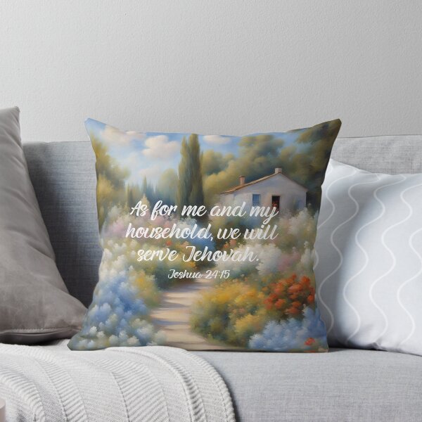 Item preview, Joshua 24:15 (House & Garden 2) designed and sold by Paper Bee Gift Shop.