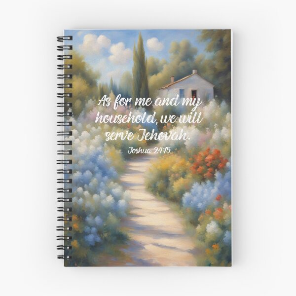Item preview, Joshua 24:15 (House & Garden 2) designed and sold by Paper Bee Gift Shop.