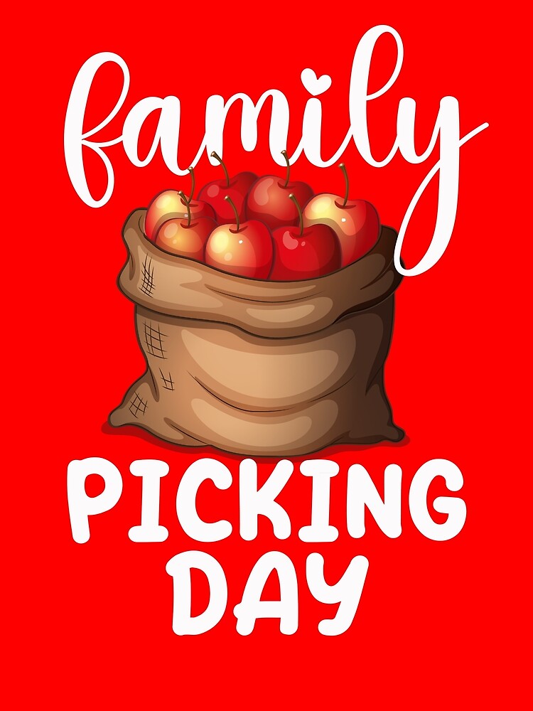 Thumbnail 3 von 3, Tuch, Family Picking Day Apple Picking Day Apple Orchard Gift Gear designt und verkauft von DynamicDesign.