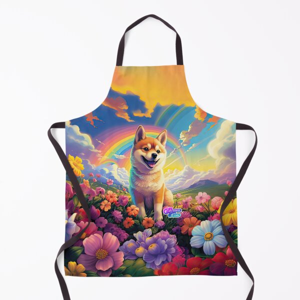 Item preview, Whimsical Y2K Rainbow Shiba Inu Collection: Magical Shirts, Stickers, and More! designed and sold by ChromaKins.