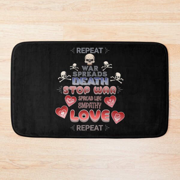 Item preview, Repeat War Spreads DEATH Stop War Spread LOVE designed and sold by AychtuoImages.