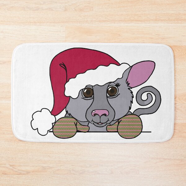 Item preview, "Ringtail Possum Santa" 1 | Merry Christmas designed and sold by LiseHoltArt.