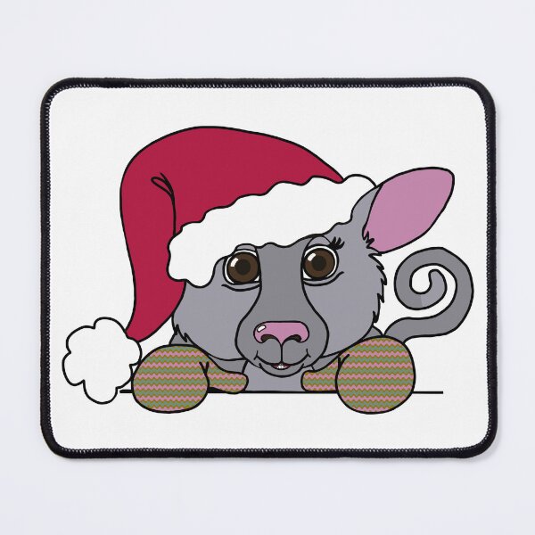 Item preview, "Ringtail Possum Santa" 1 | Merry Christmas designed and sold by LiseHoltArt.