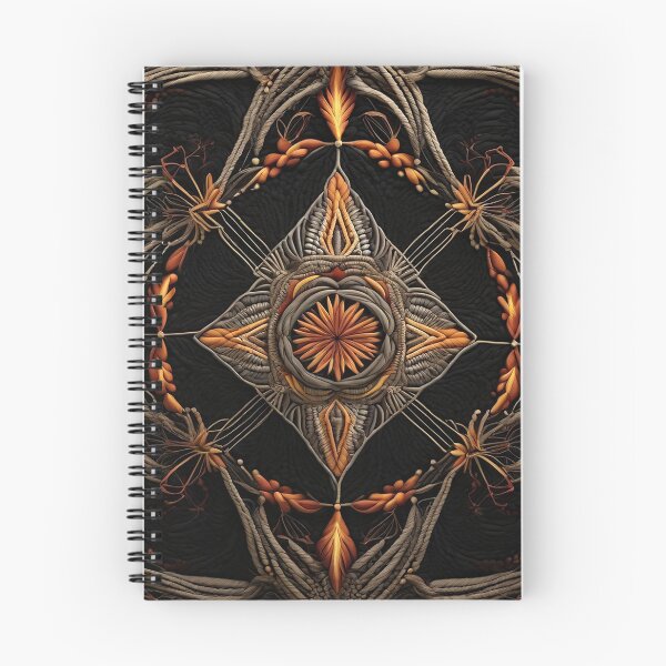 Item preview, Rope Shield antique rustic texture country aboriginal style designed and sold by Carlos Gudino.