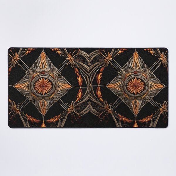 Item preview, Rope Shield antique rustic texture country aboriginal style designed and sold by Carlos Gudino.
