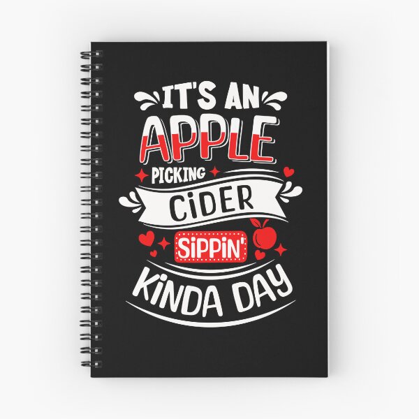 Item preview, It's An Apple Picking Cider Sippin' Kinda Day Apple Lover Gear designed and sold by DynamicDesign.
