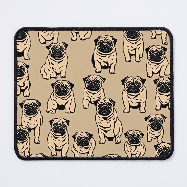 Item preview, Disruptive Pug Pattern designed and sold by BADGER-METAL.