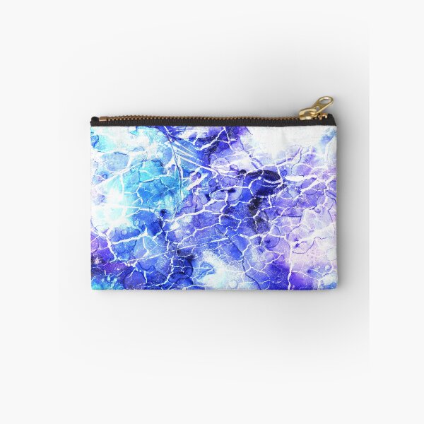 Item preview, Abstract Purple Blue Bright White Cracks Multi Product Styles designed and sold by sarahp77.