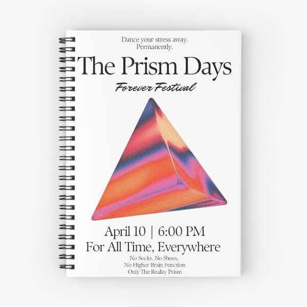 Item preview, Prism Festival Poster (less text version) designed and sold by Wyyrmwood.