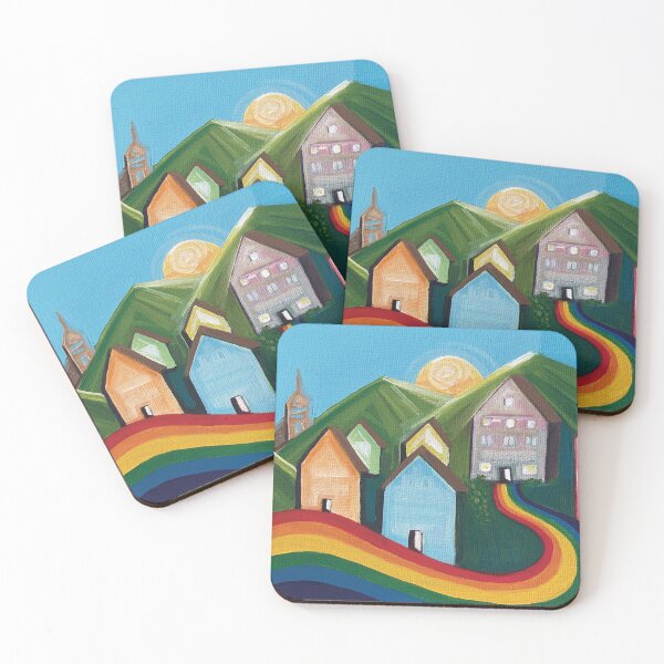 Item preview, Rainbow Road designed and sold by gallerynadine.