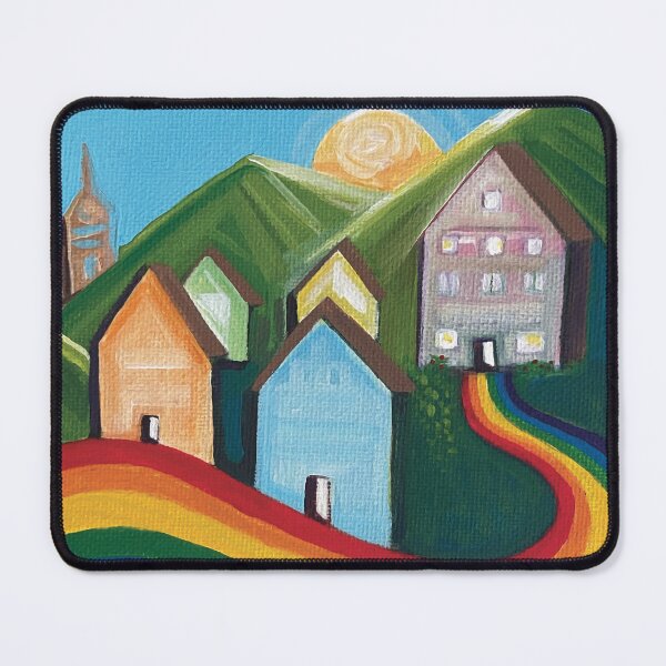 Item preview, Rainbow Road designed and sold by gallerynadine.