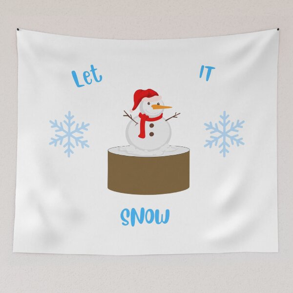 Item preview,  Let It Snow Snowman  designed and sold by TboneTreasures.