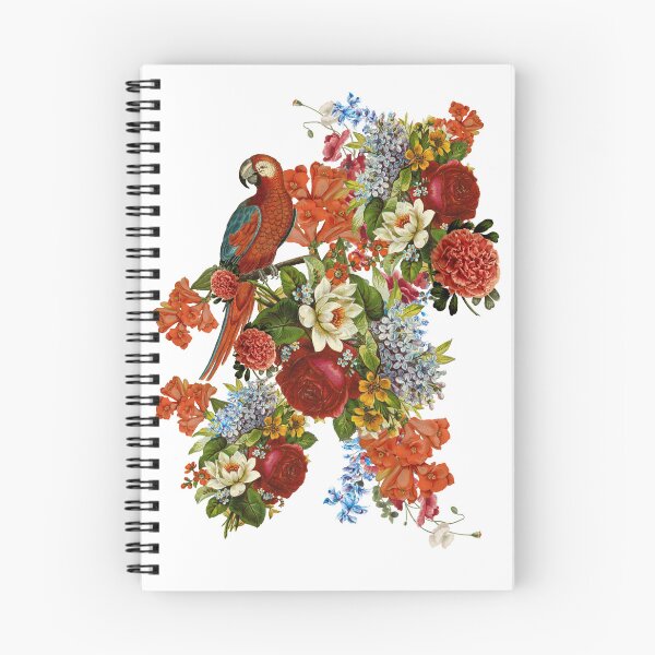 Item preview, Vintage Tropical Flower Collage designed and sold by Cass V.