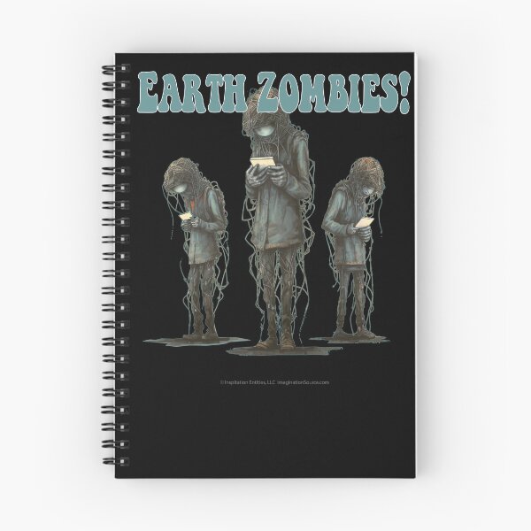Item preview, Earth Zombies Who Are Yellow & Hairy-  For DARK Backgrounds designed and sold by The Imagination Source™.