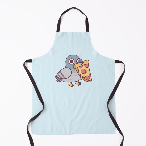 Item preview, Cute Pigeon With Pepperoni Pizza Slice designed and sold by rustydoodle.